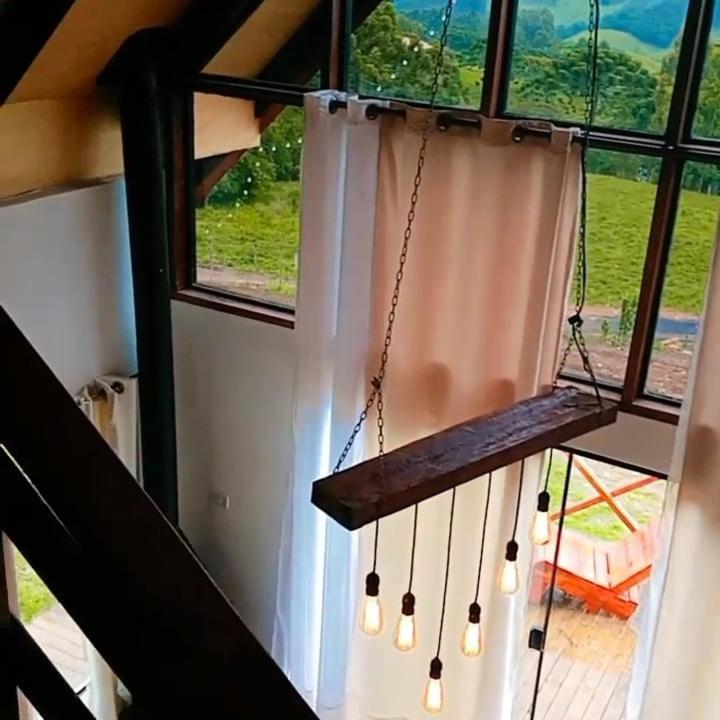 Chale Com Vidros E Hidromassagem Villa เซาเบนโตโดซาปูไค ภายนอก รูปภาพ